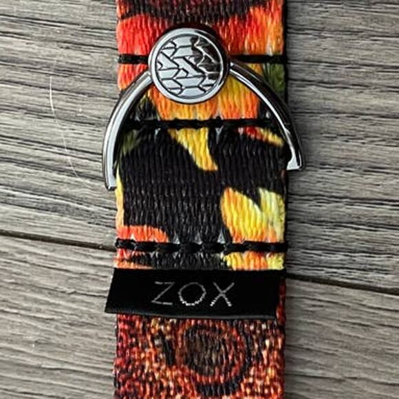 Zox Dog Leash - Radiate Positivity - Sunflower Orange 1" Wide Numbered 0233 - Picture 5 of 9